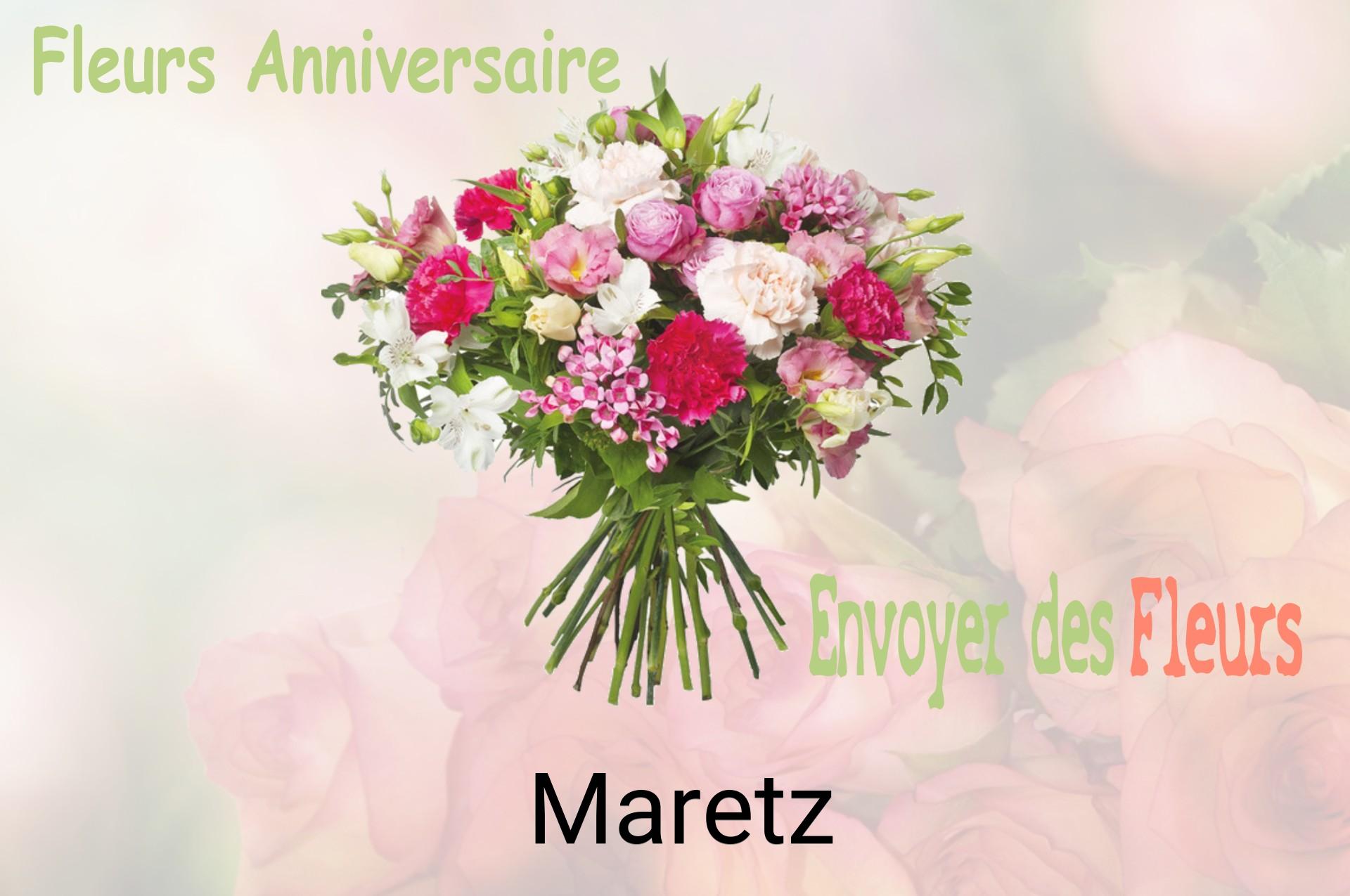 Bouquet de fleurs d’anniversaire livré à Maretz